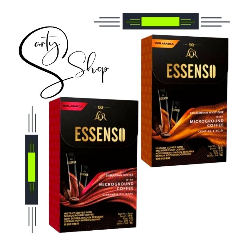Super Coffee ESSENSO / Kopi Diet / Microground (2g × 20 sachet