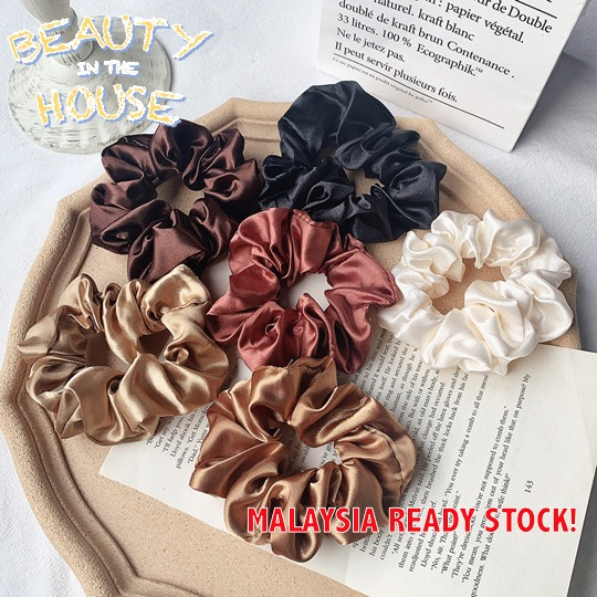 READY STOCK BITH Kain Chiffon Elastic Hair Band Tie Hair Accessories ...
