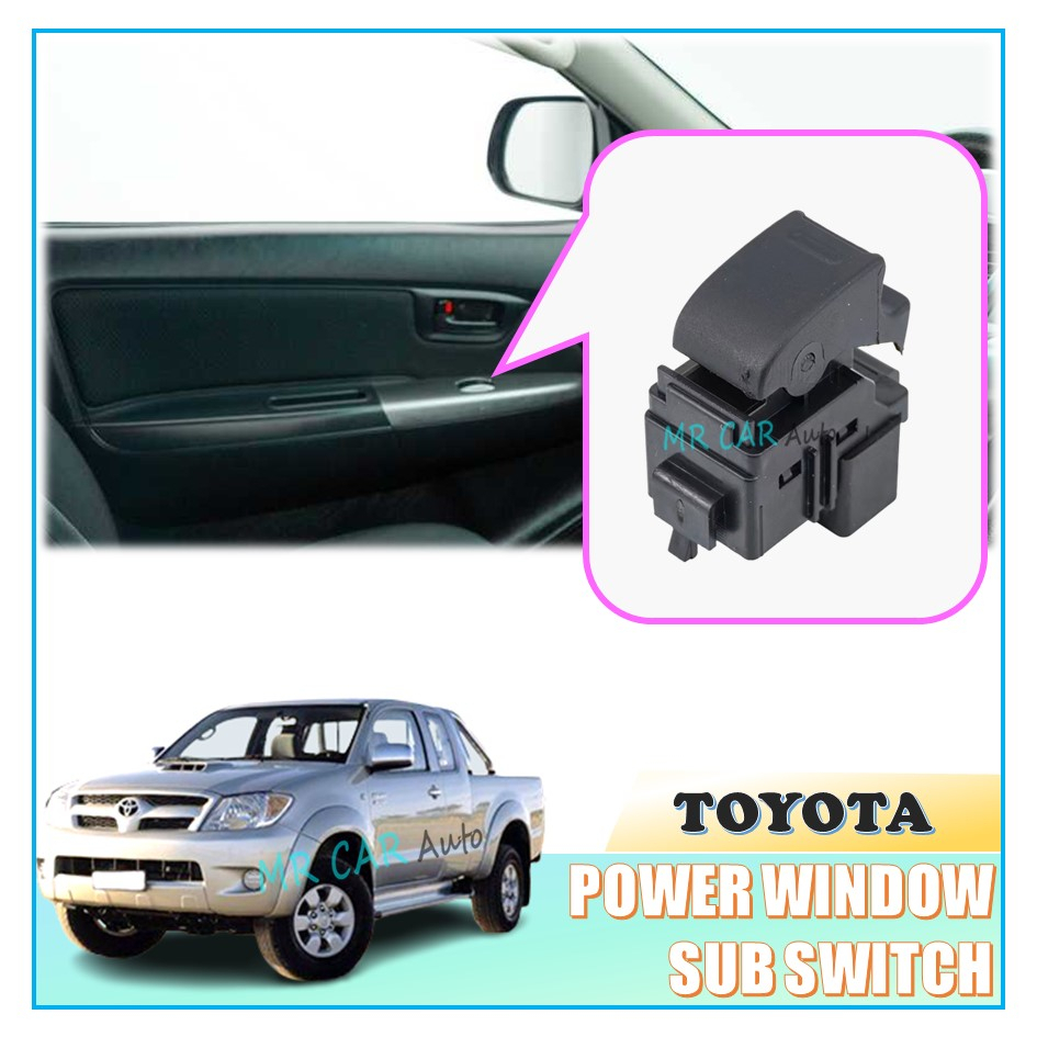 TOYOTA FORTUNER HILUX INNOVA POWER WINDOW SINGLE SWITCH Shopee Malaysia