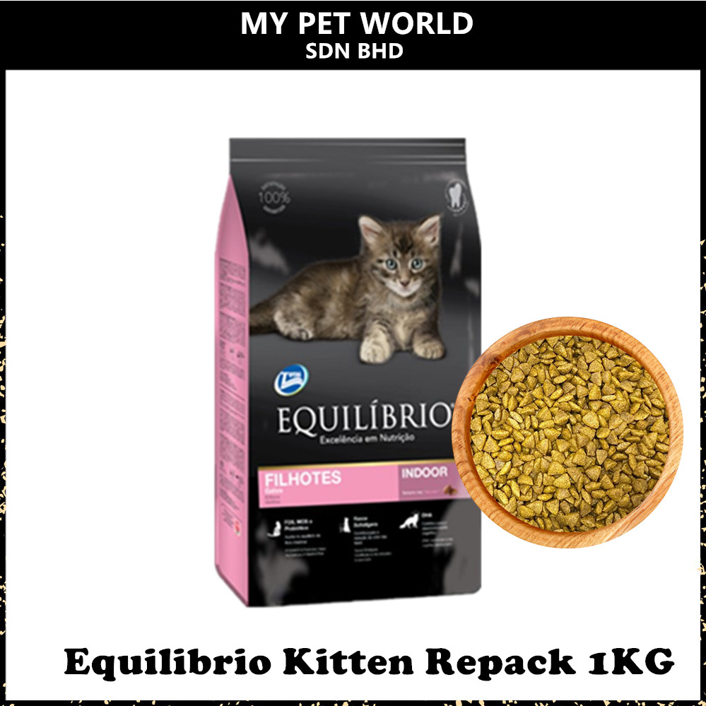 Equilibrio Kitten Chicken Cat Food 1KG REPACK Shopee Malaysia