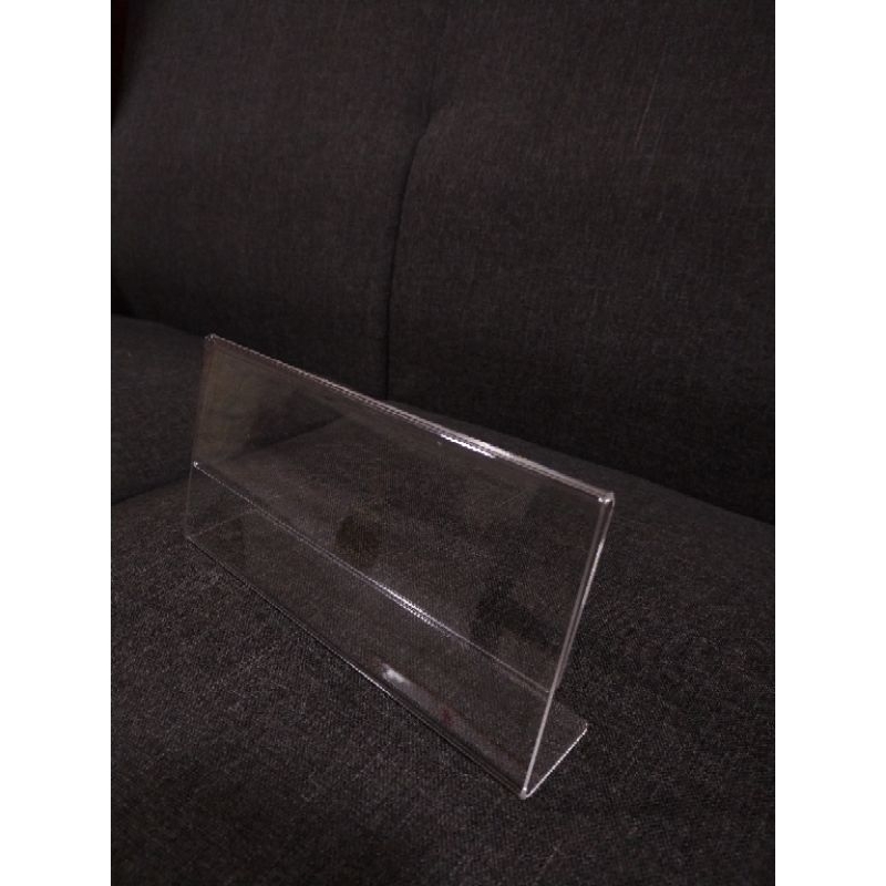 Sinchor!!! Original acrylic Special DL size L shape card stand, display