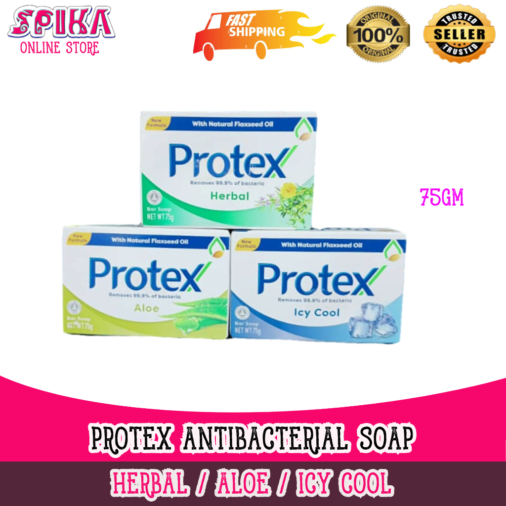 PROTEX ANTIBACTERIAL SOAP WITH NATURAL FLAXSEED OIL 75GM Shopee Malaysia