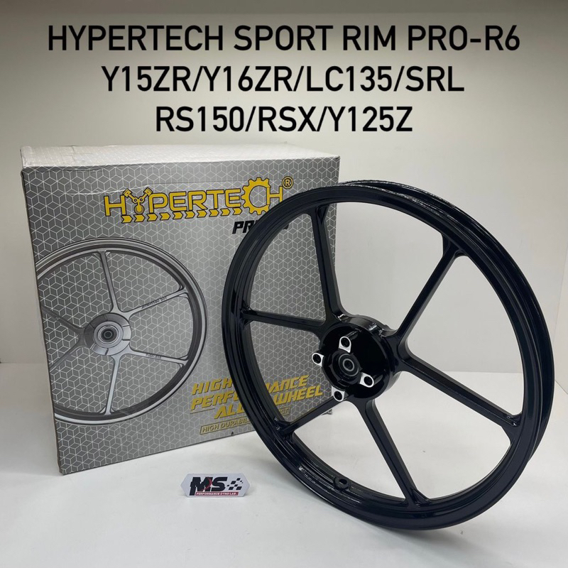 Hypertech Sport Rim Pro R6 Y15zry16zrrs150rsx150lc135srly125z 100 Original Shopee Malaysia 3843