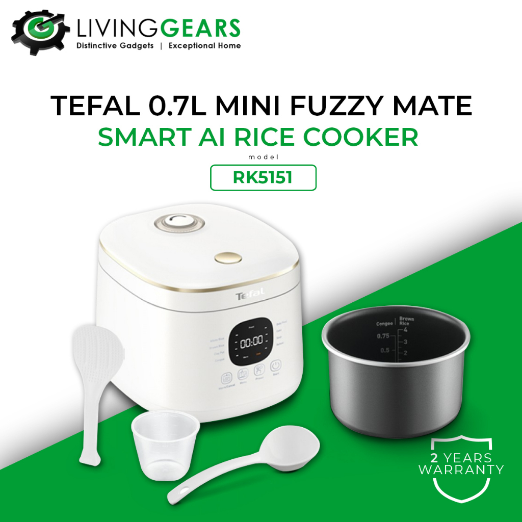 Tefal Rice Cooker Mini Mechanical 4 Cups (0.7L) RK6011 RK5001 RK5151