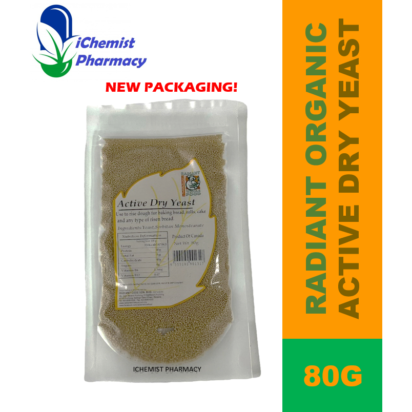 [NEW PACKAGING] RADIANT Active Dry Yeast 80gm Shopee Malaysia
