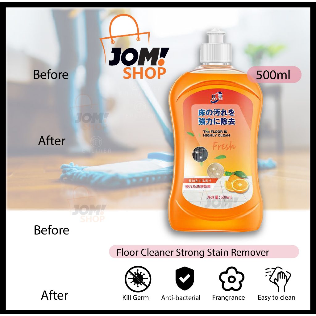 500ml Toilet Floor Cleaner Kill 99.99 Bacteria Strong Stain Removal