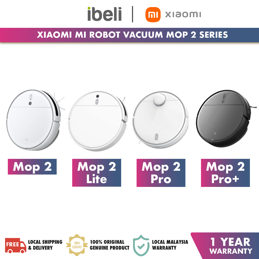 [GLOBAL] Xiaomi Robot Vacuum Mop 2 & Mop 2 Pro & Mop 2 Lite 2 in 1