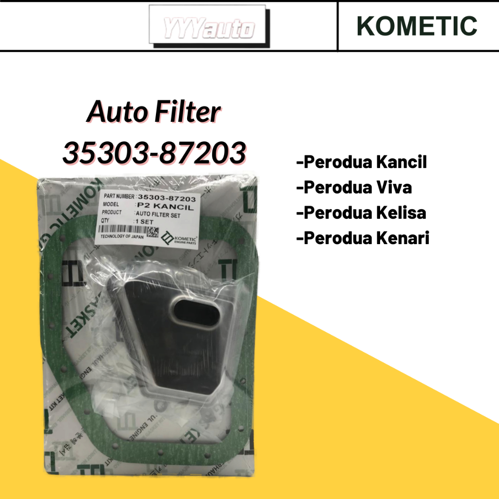 AUTO FILTER 3530387203 PERODUA KANCIL , KELISA , KENARI , VIVA AUTO