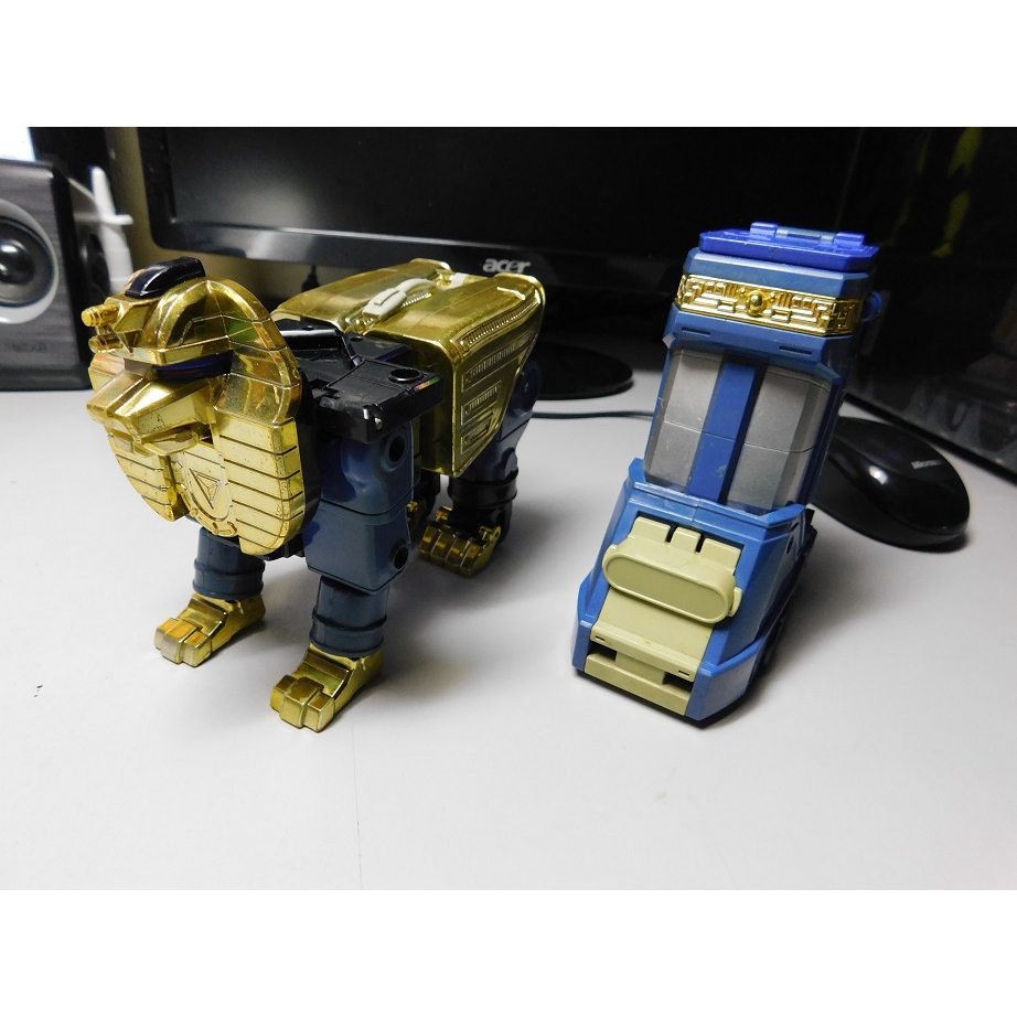 Chouriki Sentai - Ohranger _ DX Dash Leon & DX Moaloader ( Without ...
