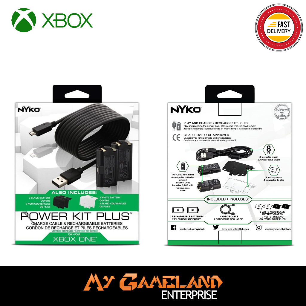 Nyko Power Kit Plus For Xbox One (BRAND NEW) Shopee Malaysia