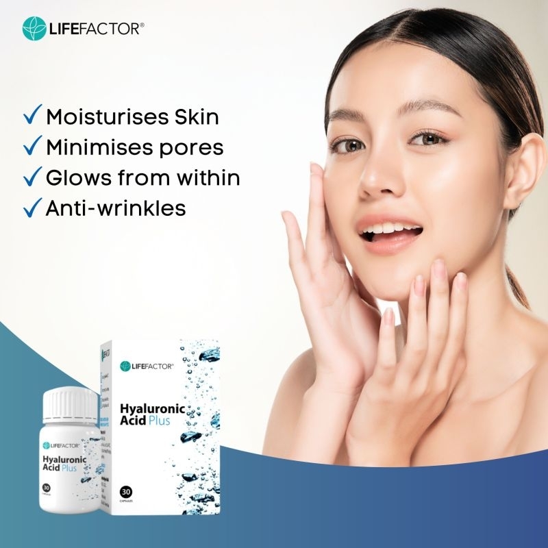 LIFEFACTOR® Hyaluronic Acid Plus for Moisturising & Hydrating Skin ...