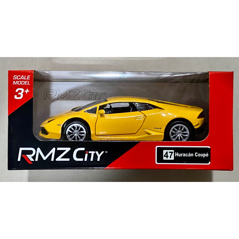 RMZ City Lamborghini Huracan Coupe model - yellow - Hobby