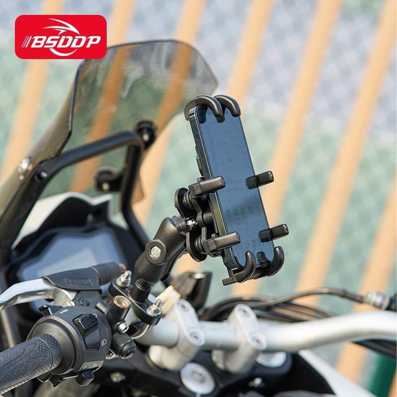 Phone Holder Motorcycle Vibration Dampening Mount Shopee Malaysia