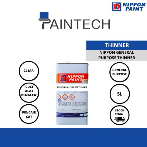 [100GENUINE] Nippon General Purpose Thinner(GP)Gloss Paint Thinner