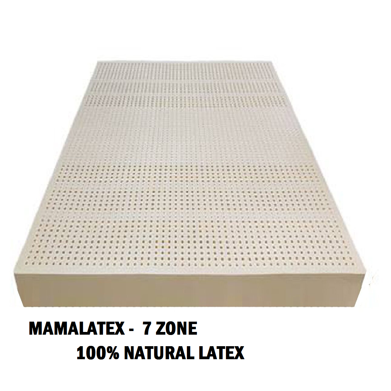 MAMALATEX [DUAL COMFORT ZONE ] 15cm 100 Pure Natural Latex Mattress