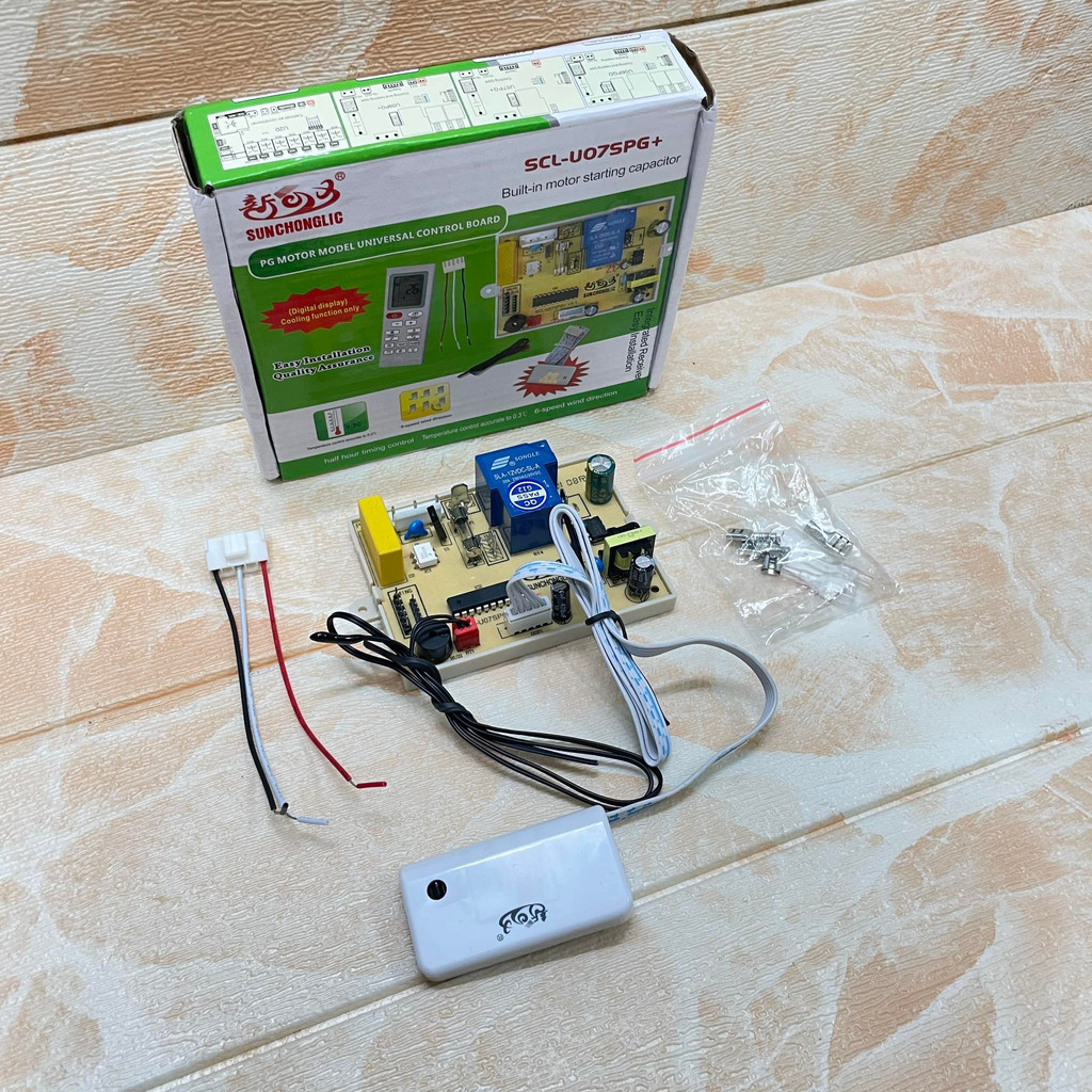 PCB UNIVERSAL MULTI AIRCOND PC BOARD (PG MOTOR) FOR ANY BRANDS non