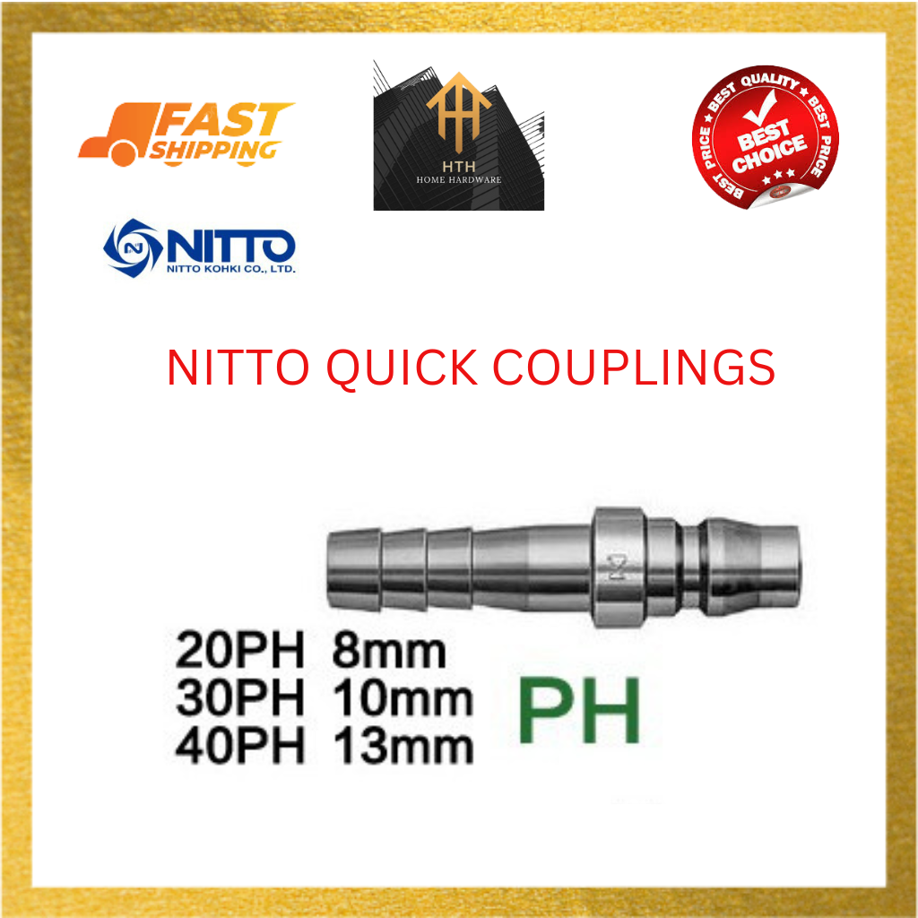 Original Nitto Kohki Hi Cupla Air Coupling Nitto Air Coupler Nitto Quick Coupler