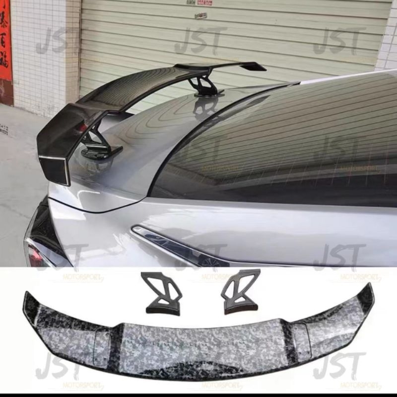 GT Spoiler (Drilling/Stick) | Shopee Malaysia