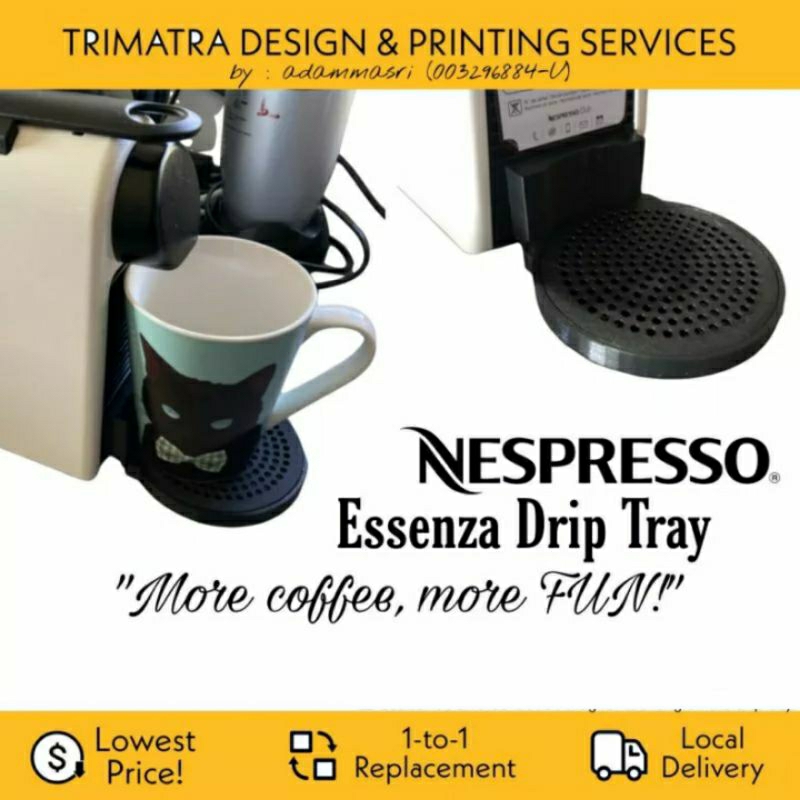Nespresso Essenza Mini Mug Drip Tray Shopee Malaysia