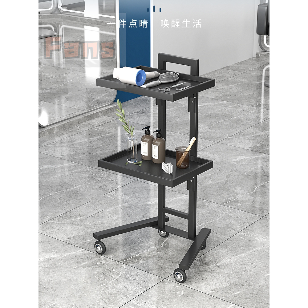 Foldable Hair Salon Tools Trolley Rack Barber Shop Portable Multi ...