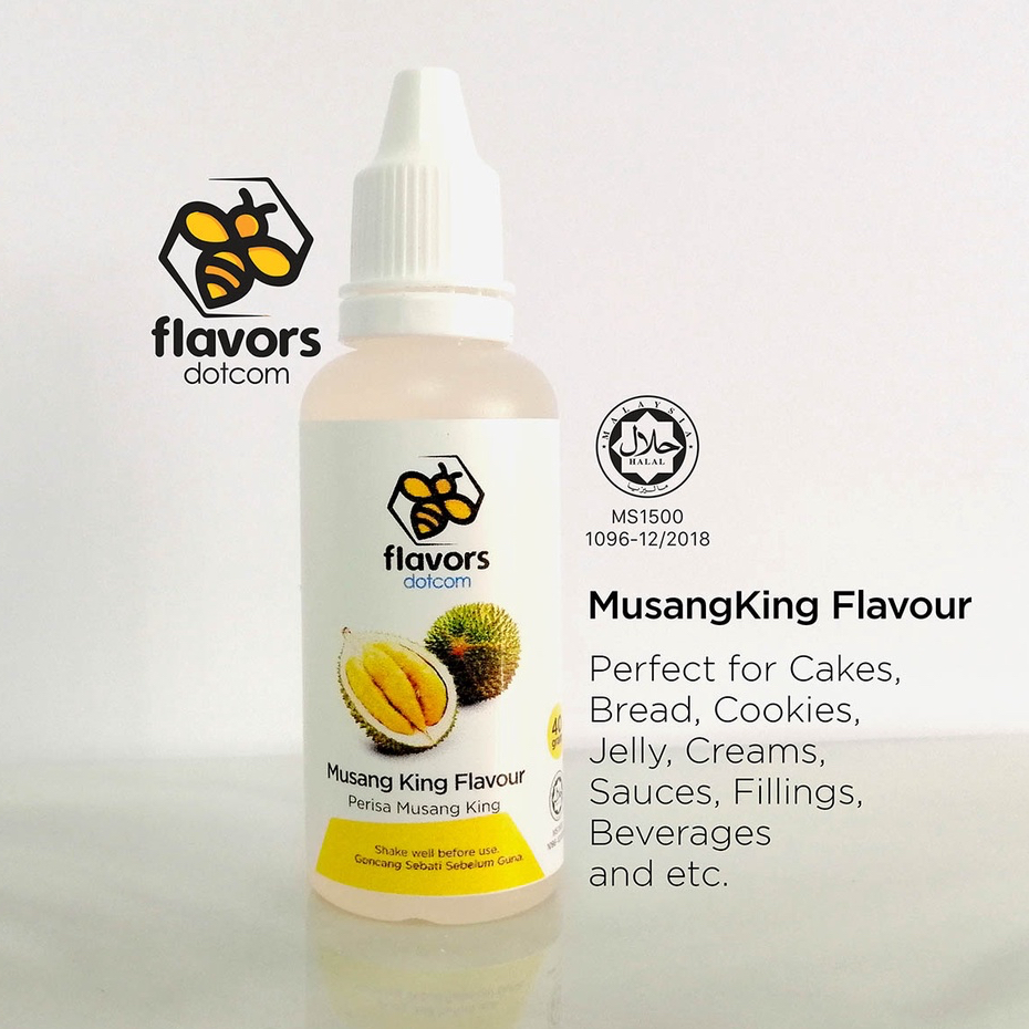 [HALAL] Flavors Food Flavouring FRUIT FLAVOUR Varieties 35g