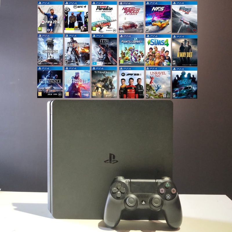 PS4 Slim Pro 500GB 1TB 12 Games EA Play GamersPlayground Shopee Malaysia