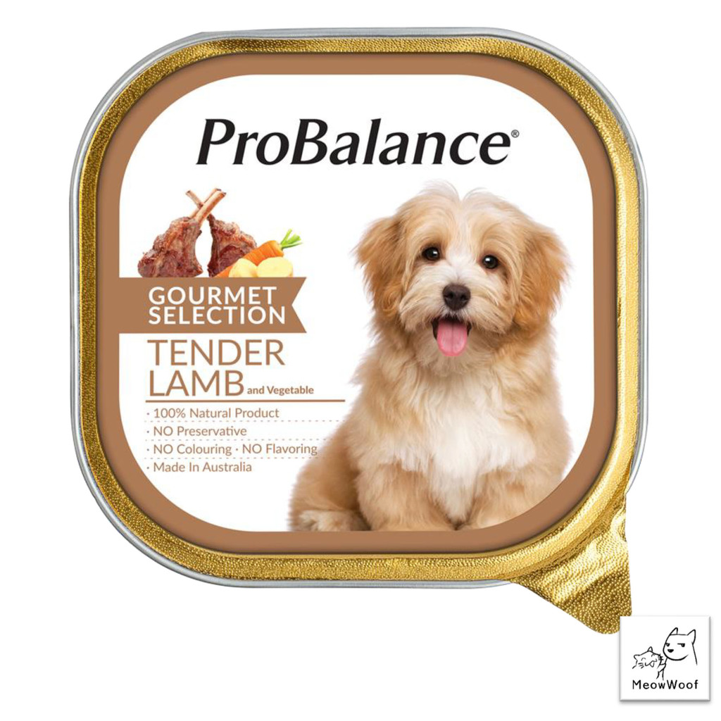 ProBalance Gourmet Selection Lamb and Vege Wet Dog Food (100g