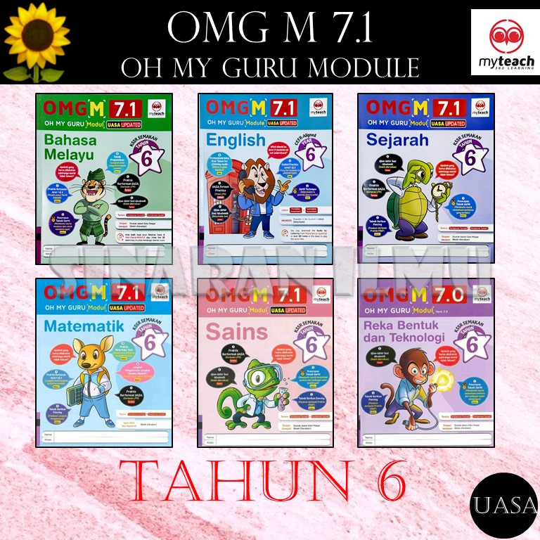 (SI)BUKU LATIHAN 2023 ：OMG M 7.1 TAHUN 6 │DARJAH 6 │YEAR 6 OH MY GURU ...