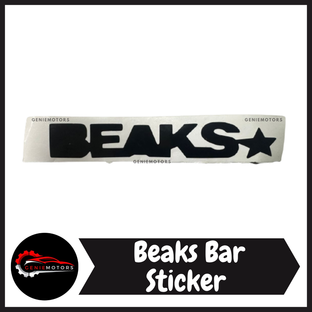 Beaks Bar Logo PERFORMANCE MAX | Honda Civic 2001 2005 Asr Beaks