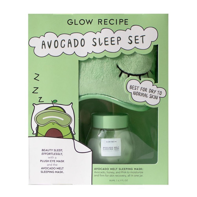 Glow Recipe Avocado Melt Sleeping Mask Set (Full Size) Shopee Malaysia