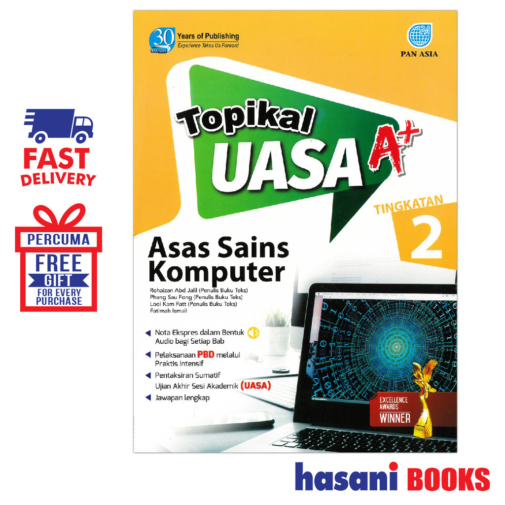 Hasani Pan Asia Topikal Uasa A Asas Sains Komputer Tingkatan 2 9789674667887 Shopee Malaysia 7417
