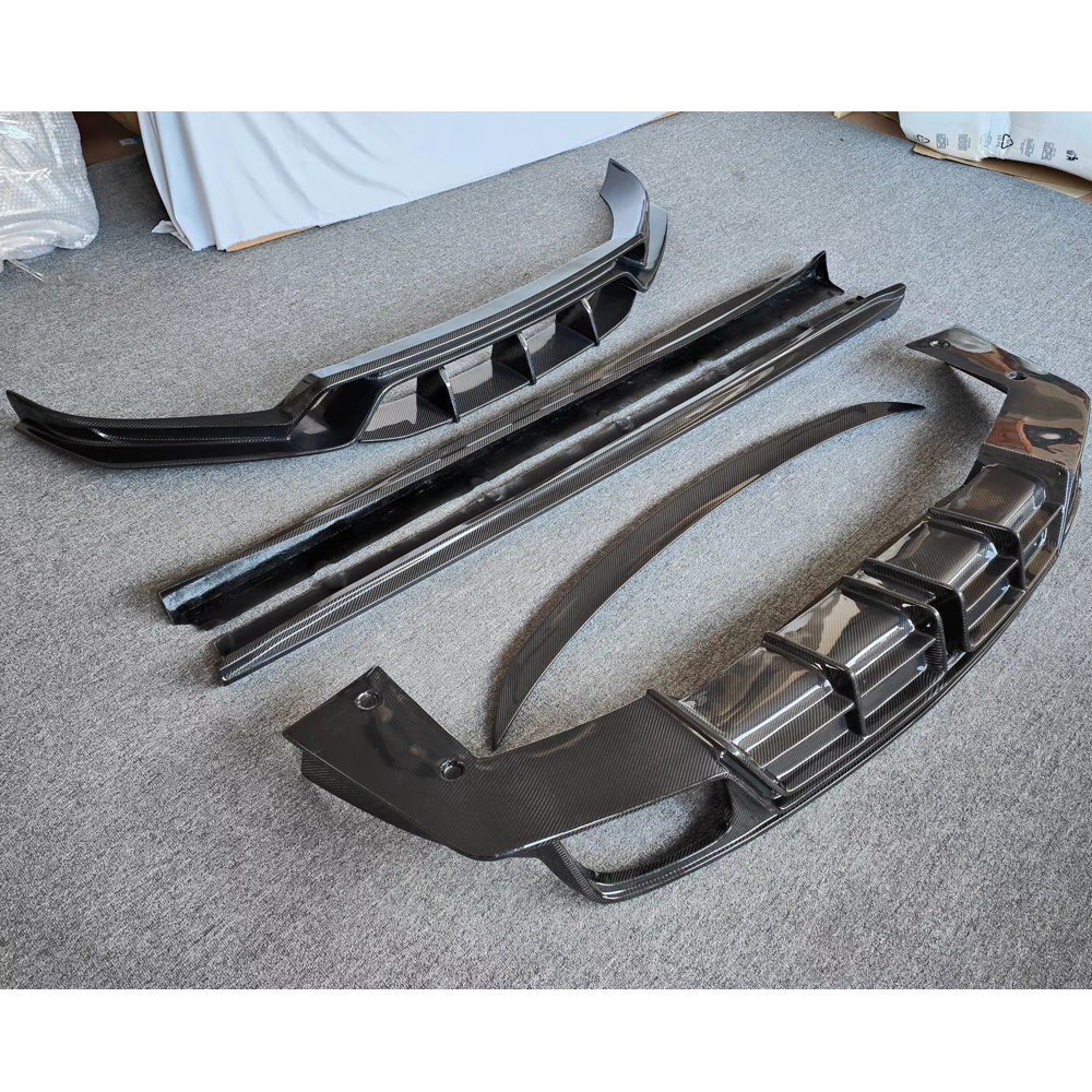 Porsche Cayenne SUV COUPLE carbon fibre side skirt rear spoiler front