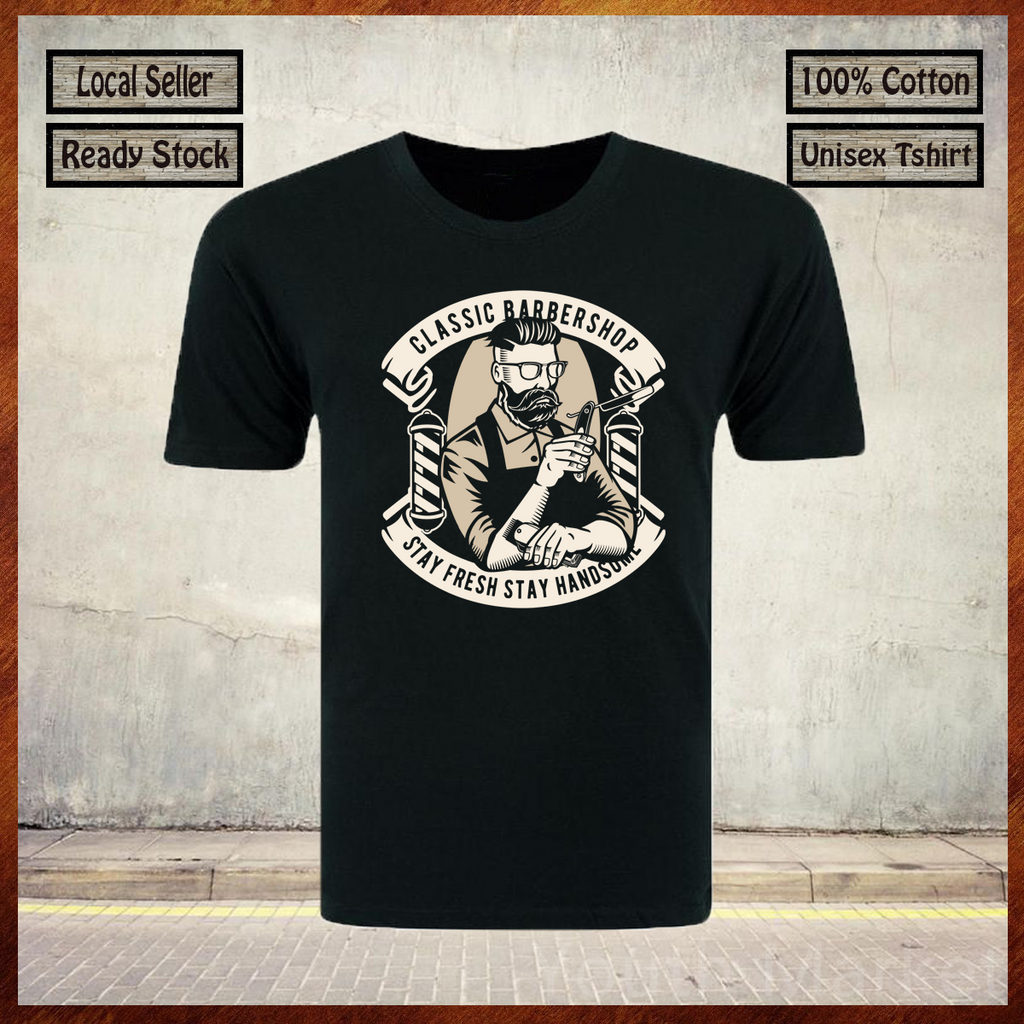 Cooles Friseur T-Shirt Für Barbershop - Lustiges Geschenk Für Haarschneider (Größen S-XXXXL)