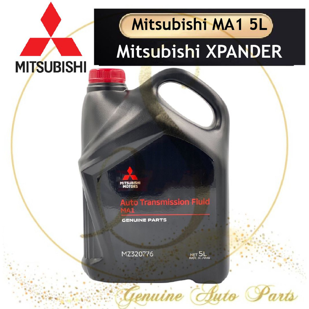 (100 ORIGINAL) MITSUBISHI AUTO TRANSMISSION FLUID MA1 5L MZ320776 FOR