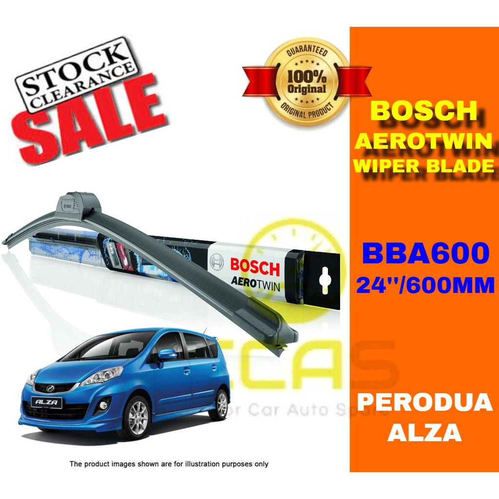 Bosch Aerotwin Wiper Blade Genuine Bosch Malaysia (Sizes14",16",17",18