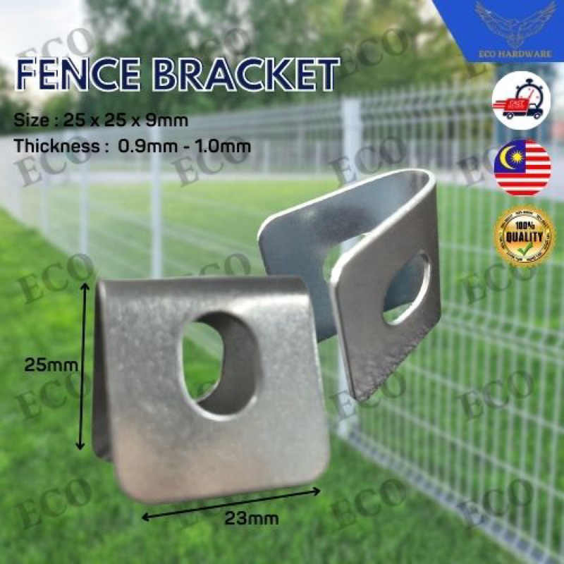 Galvanized U Clip Garden Fence Clip Brc Fencing Clip Pagar Fencing