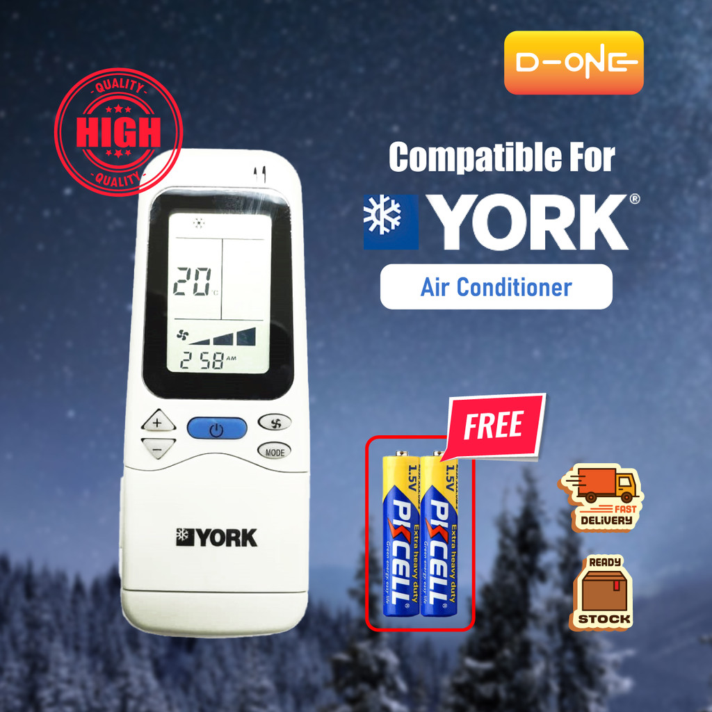 [LOWEST PRICE] York Air Cond Remote Control Replacement Controller