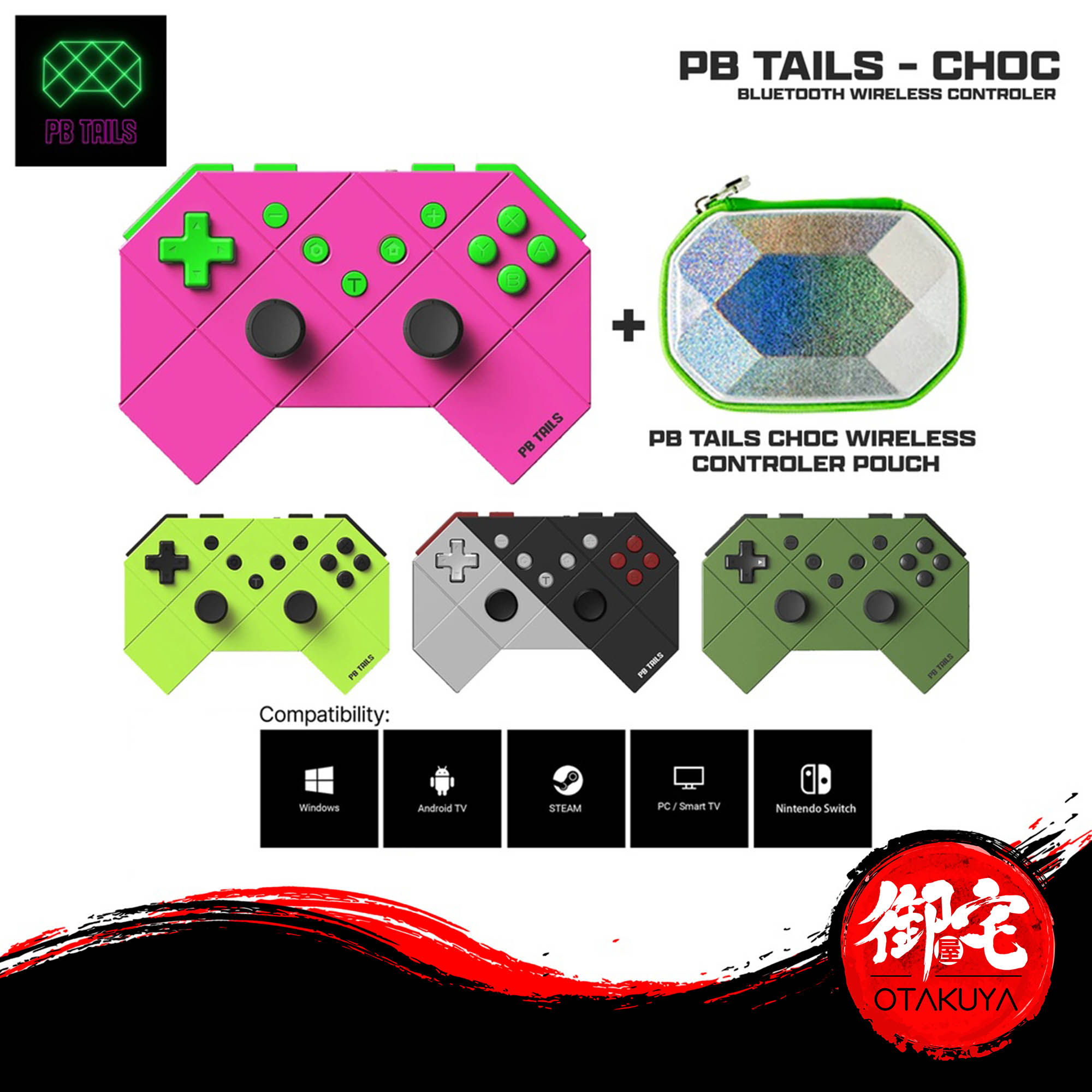 12.25 SALE】PB TAILS CHOC Designer Bluetooth Wireless Gaming