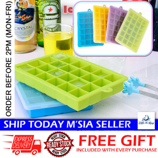 1pc Plastic Ice Cube Tray With 33 Cavities, For Whiskey, Coca-cola