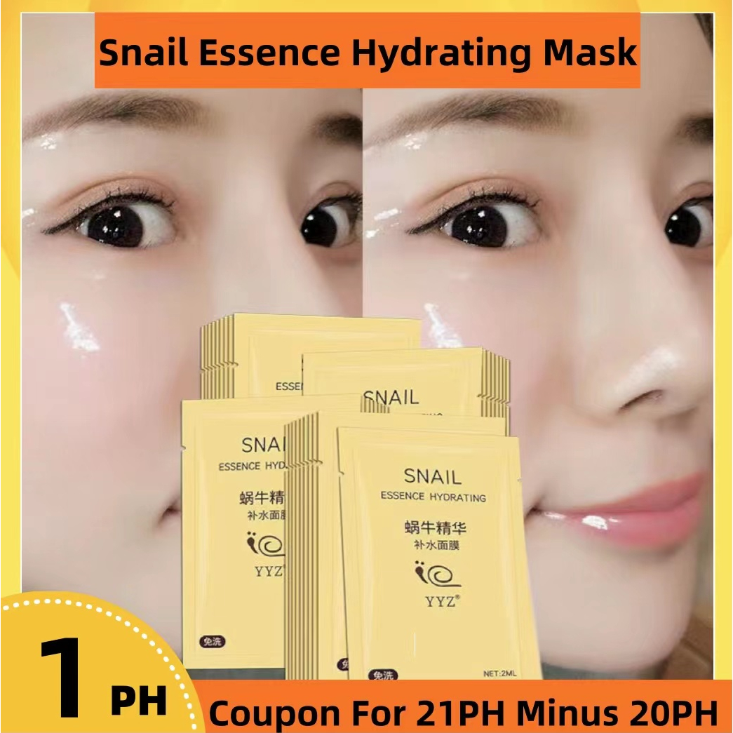 Snail Essence Mask Mask Whitening Repair Skin Hydration Anti-Aging ...
