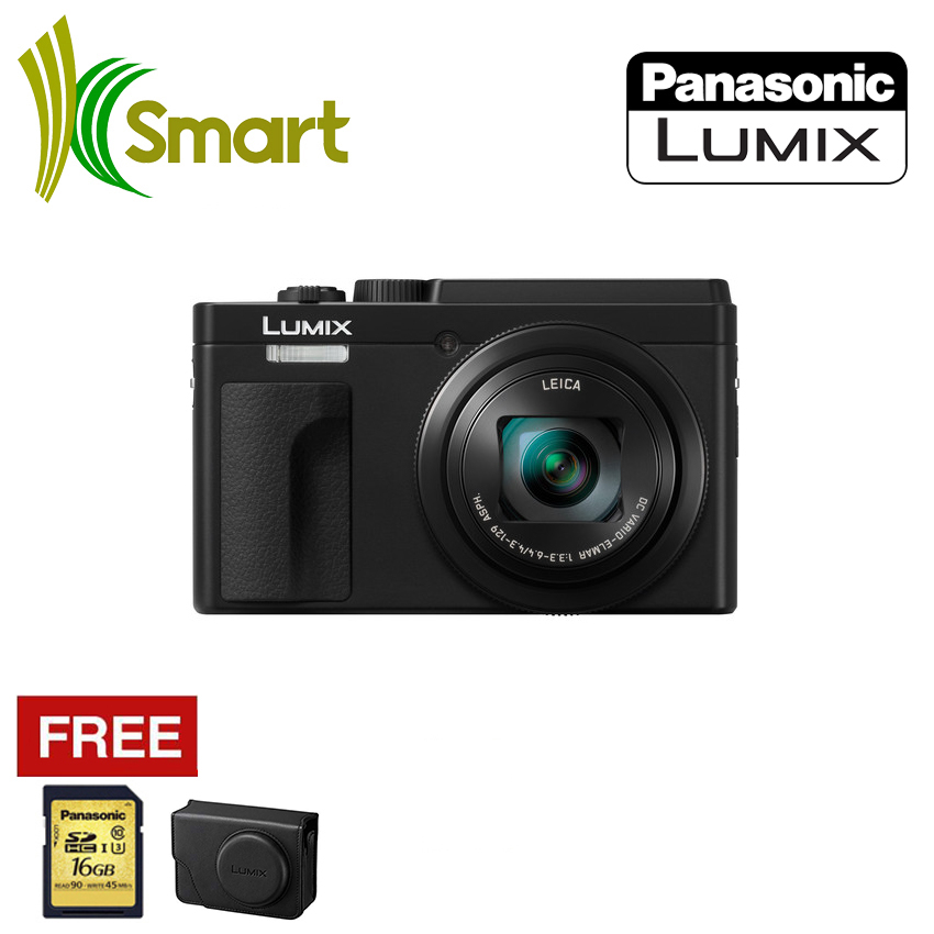 Panasonic Lumix TZ95D TZ 95 Digital Camera + Panasonic 16GB HighSpeed