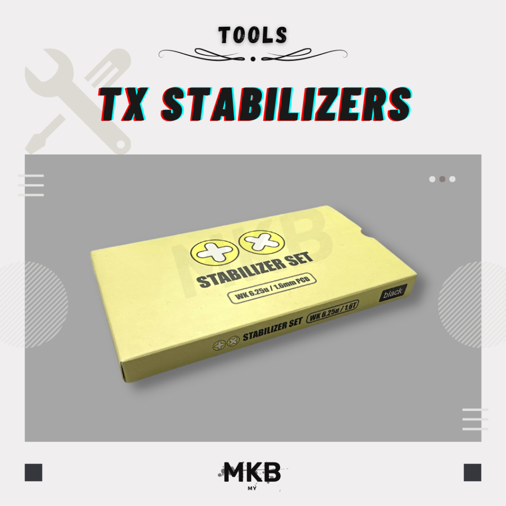 [READY STOCK] TX Stabilizers Set Rev. 3 & Almost Perfect (AP) PCB Mount