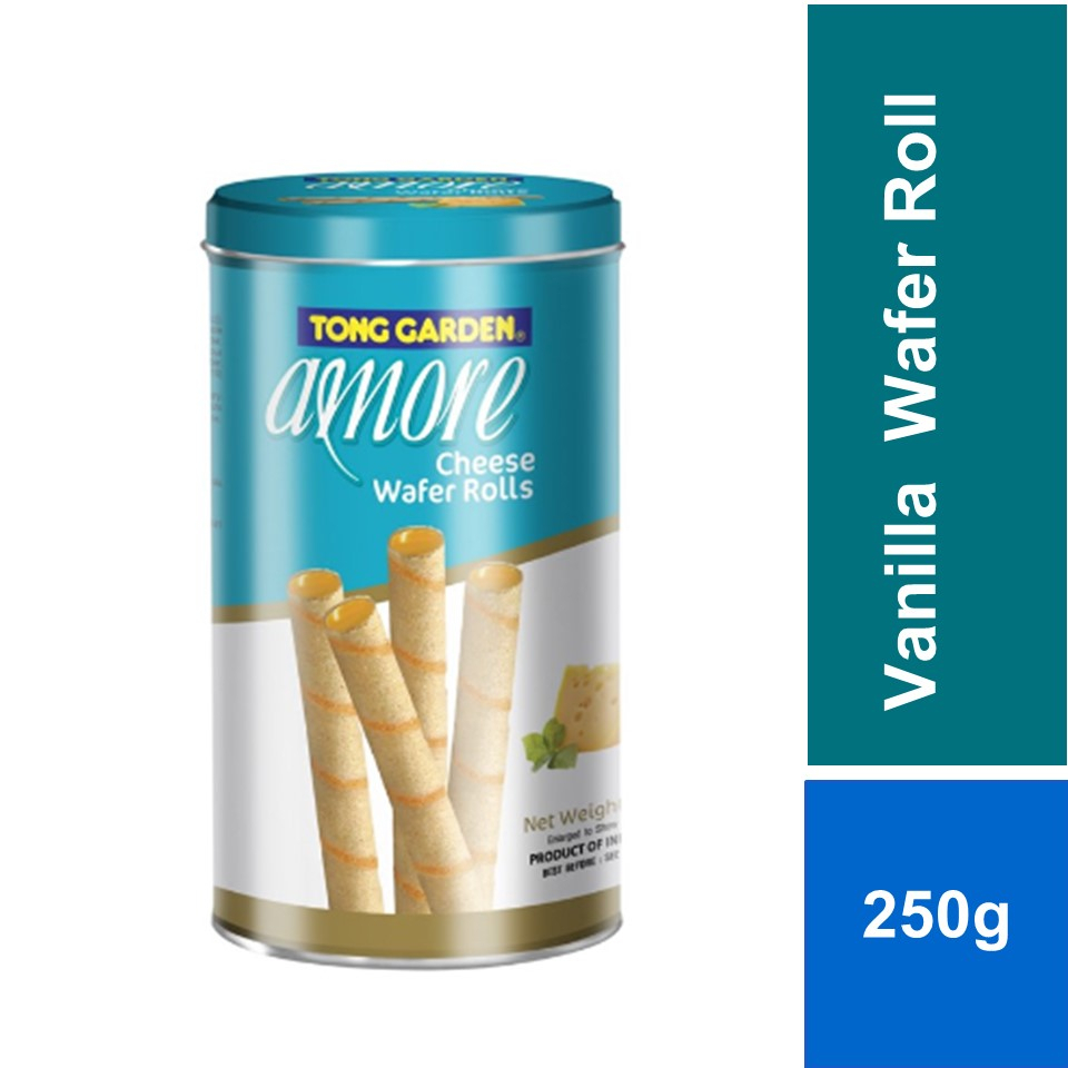 Tong Garden AMORE Cheese Wafer Roll 250g Shopee Malaysia