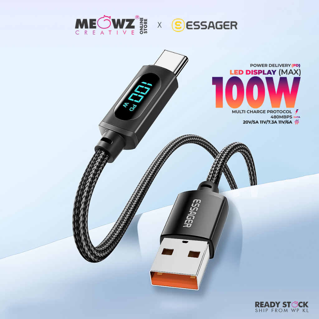 Essager A W A W A W Usb To Type C Super Fast Charging Cable