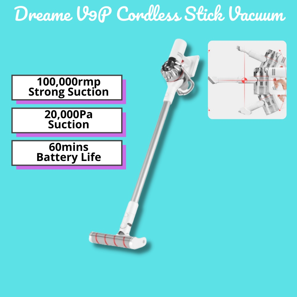 Xiaomi Dreame V9P / Dreame V10 / Dreame XR / Dreame T10 Cordless Stick Vacuum Shopee Malaysia