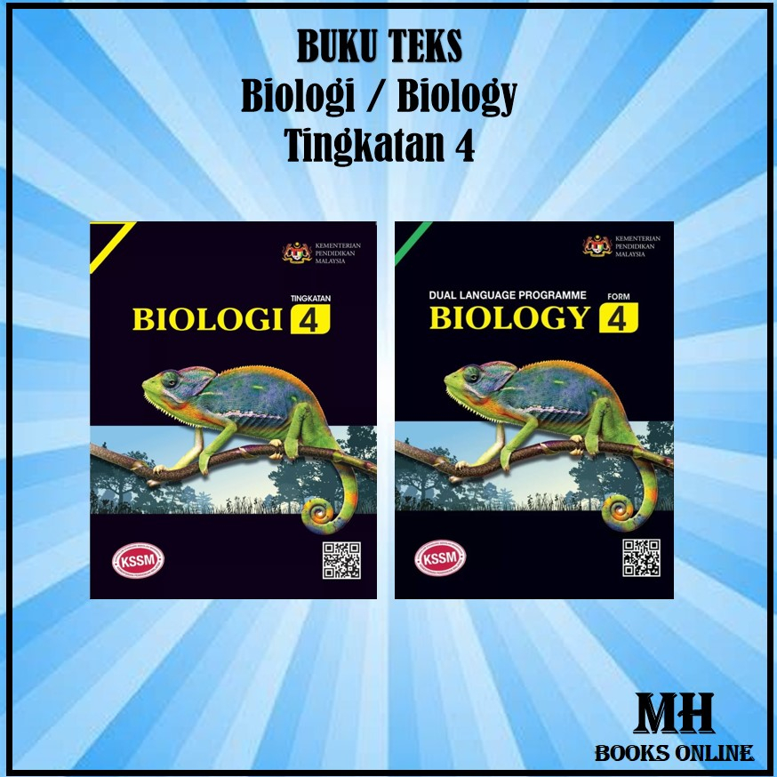 [MH] KPM - Buku Teks Biologi / Biology Tingkatan 4 KSSM | Shopee Malaysia