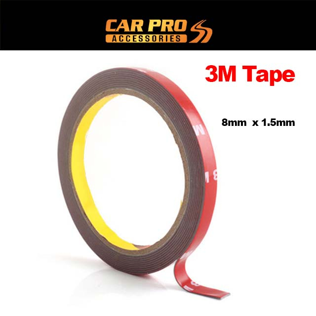 3M Auto Acrylic Foam Double Sided Attachment Tape ( 8mm X 1.5mm ...