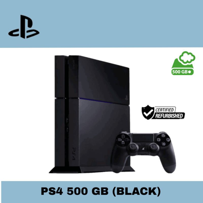 PS4 Sony Playstation 4 Fat 500 GB ( Refurbished Set ) | Shopee Malaysia