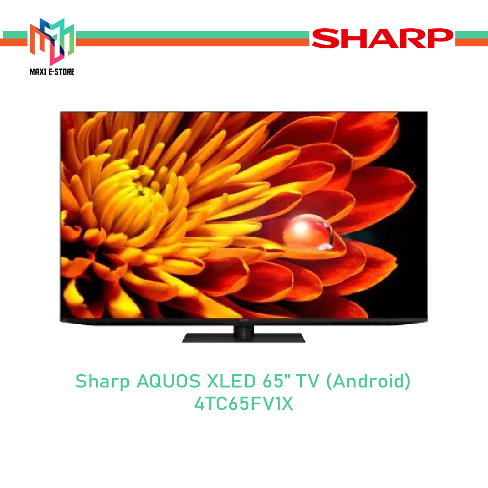 Sharp AQUOS 65" Inch Android SHP4TC65FV1X 4K UHD TV 4TC65FV1X