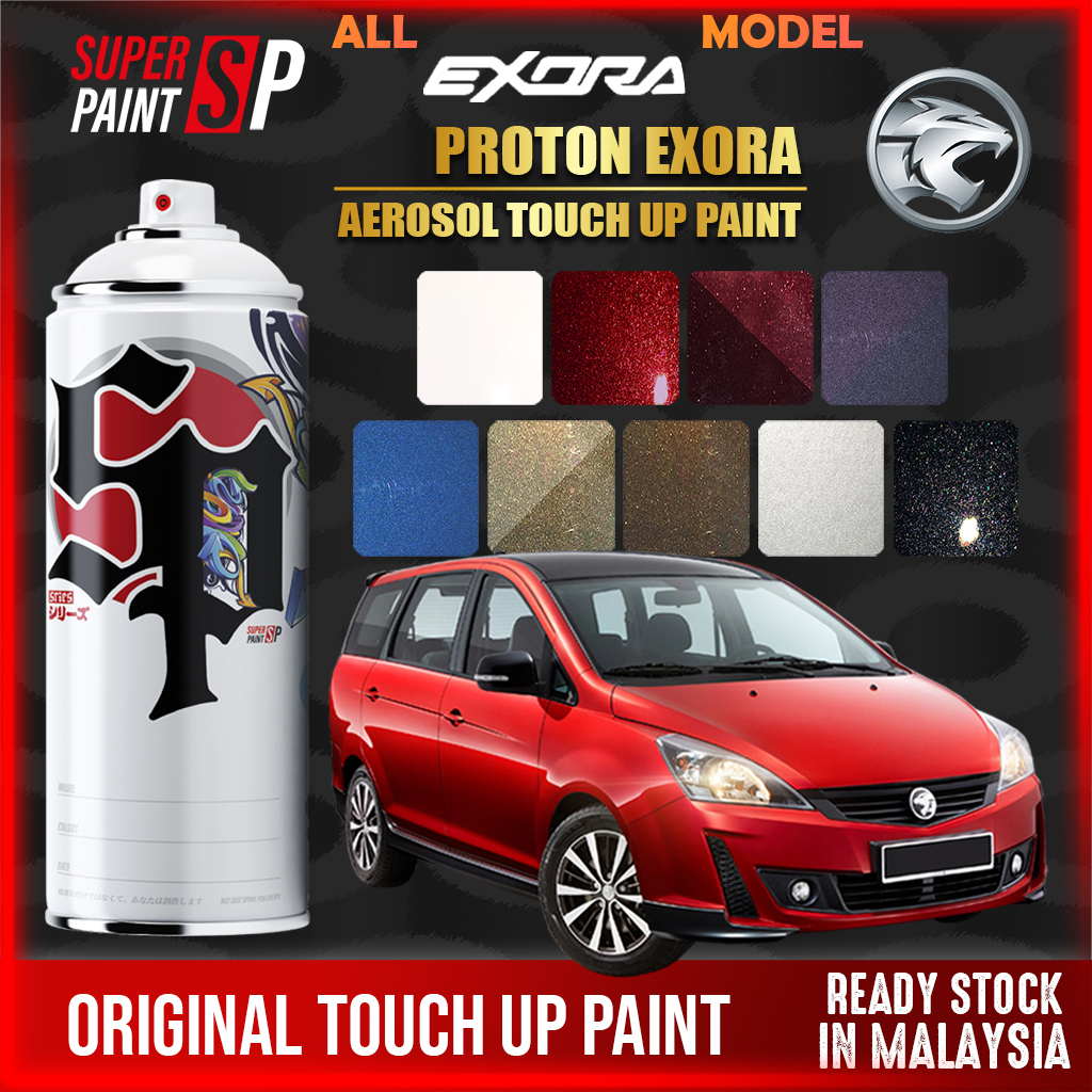 PROTON EXORA 】 Touch Up Paint All Colours 🚗 Aikka Aerosol Spray 370ml ...